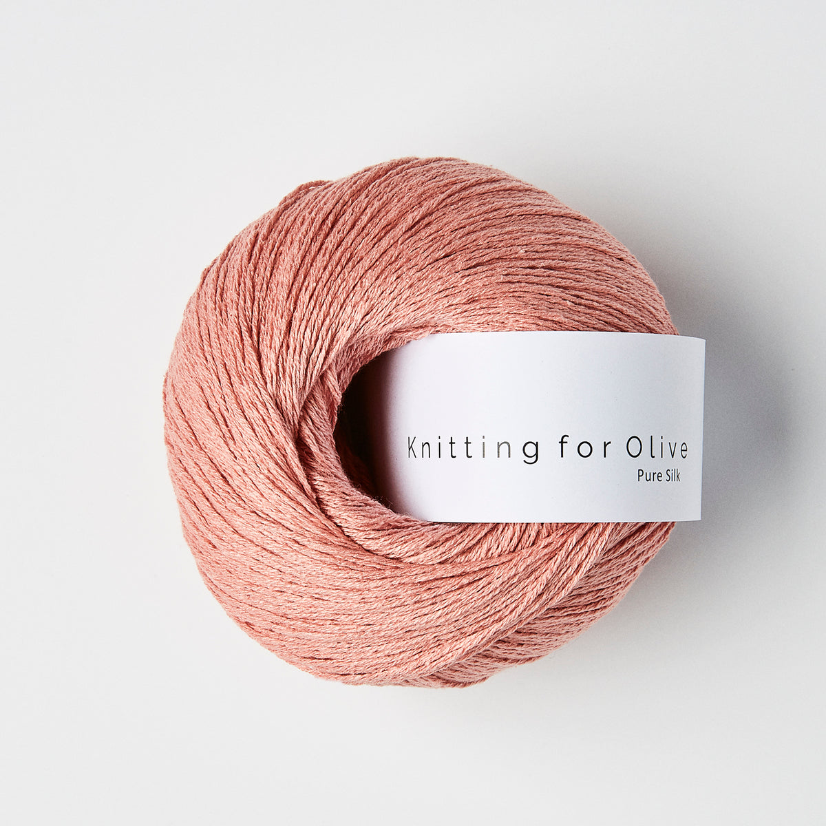Knitting for Olive - Pure Silk - Fingering Weight, Rhubarb Juice