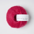 Knitting for Olive - Soft Silk Mohair - Lace (encaje), Pink Daisies