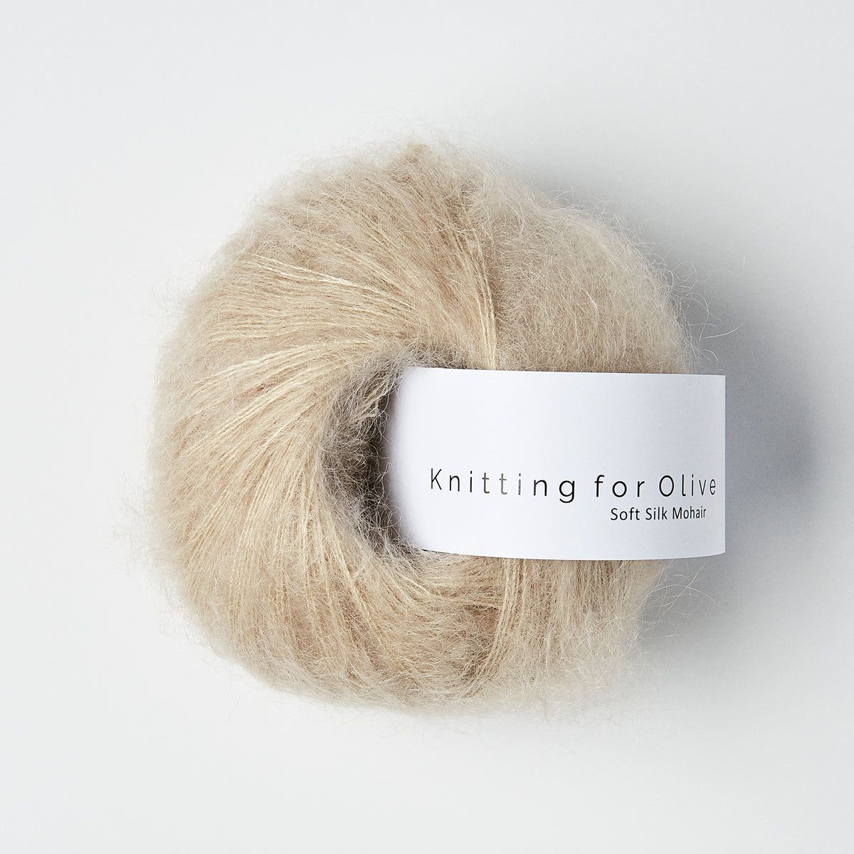 Knitting for Olive - Soft Silk Mohair - Lace Weight, Oatmeal