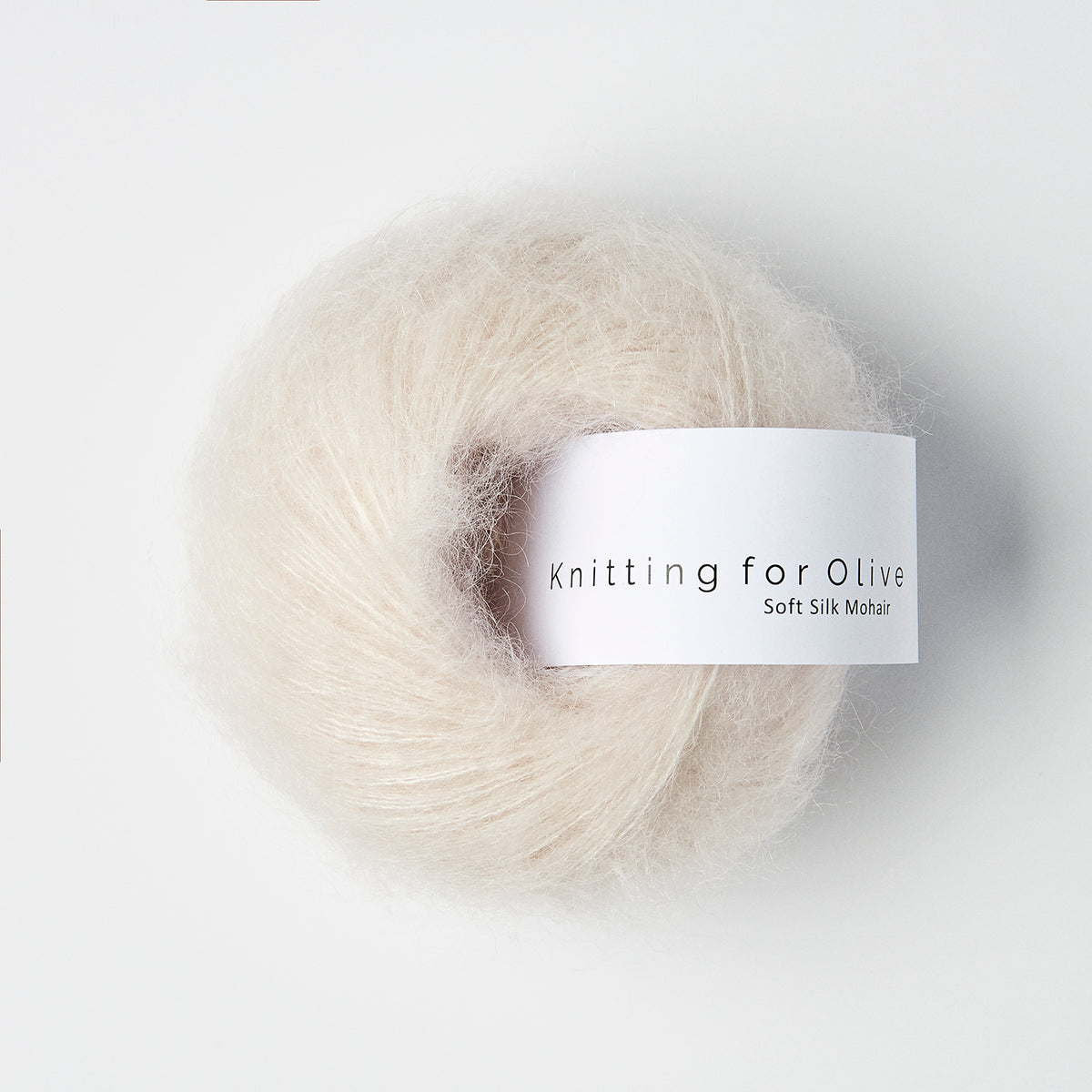 Knitting for Olive - Soft Silk Mohair - Lace Weight, Cloud