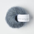 Knitting for Olive - Soft Silk Mohair - Lace (encaje), Dusty Petrolium Blue