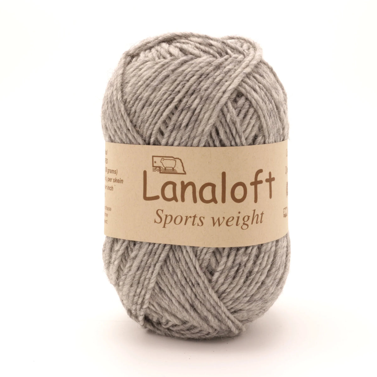 Brown Sheep Co. - Lanaloft, Manor Grey