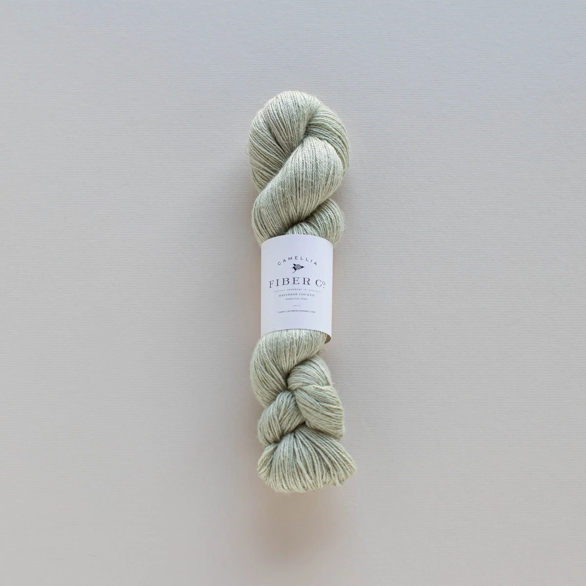 Camellia - Flax Fingering, Lichen