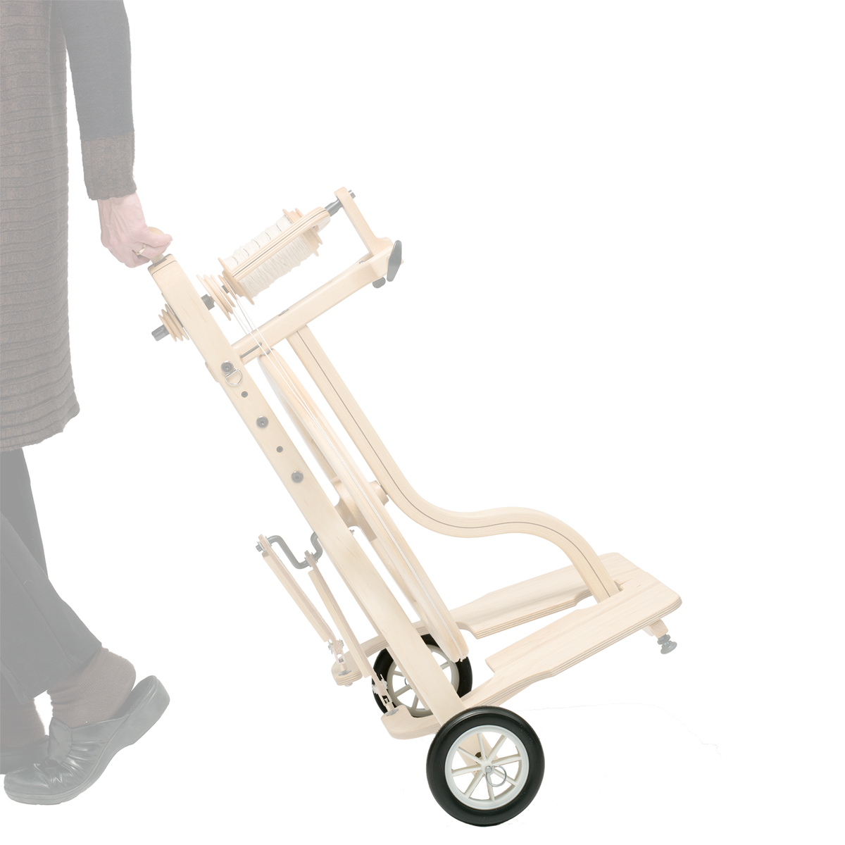 Matchless Spinning Wheel Cart by Schacht