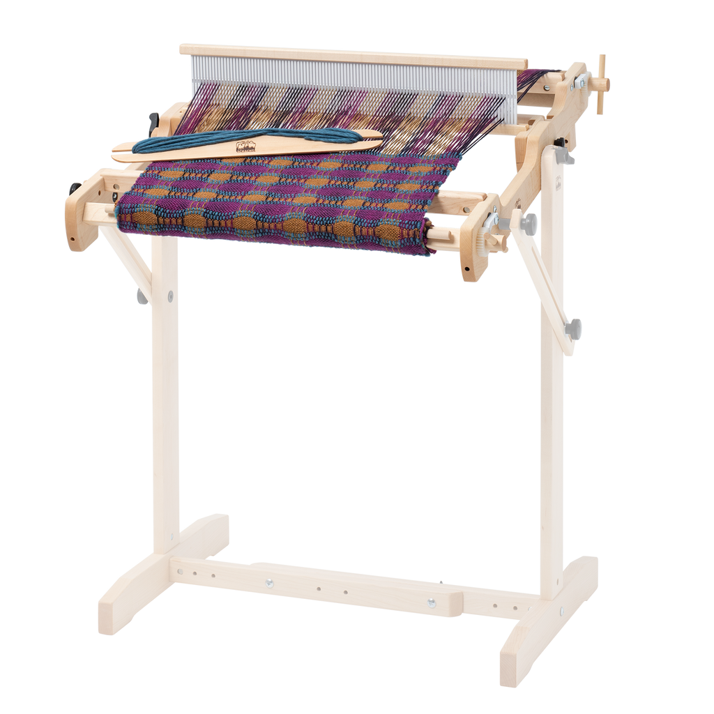 Telar plegable Flip de Schacht, sobre el soporte de piso Trestle (se vende por separado)
