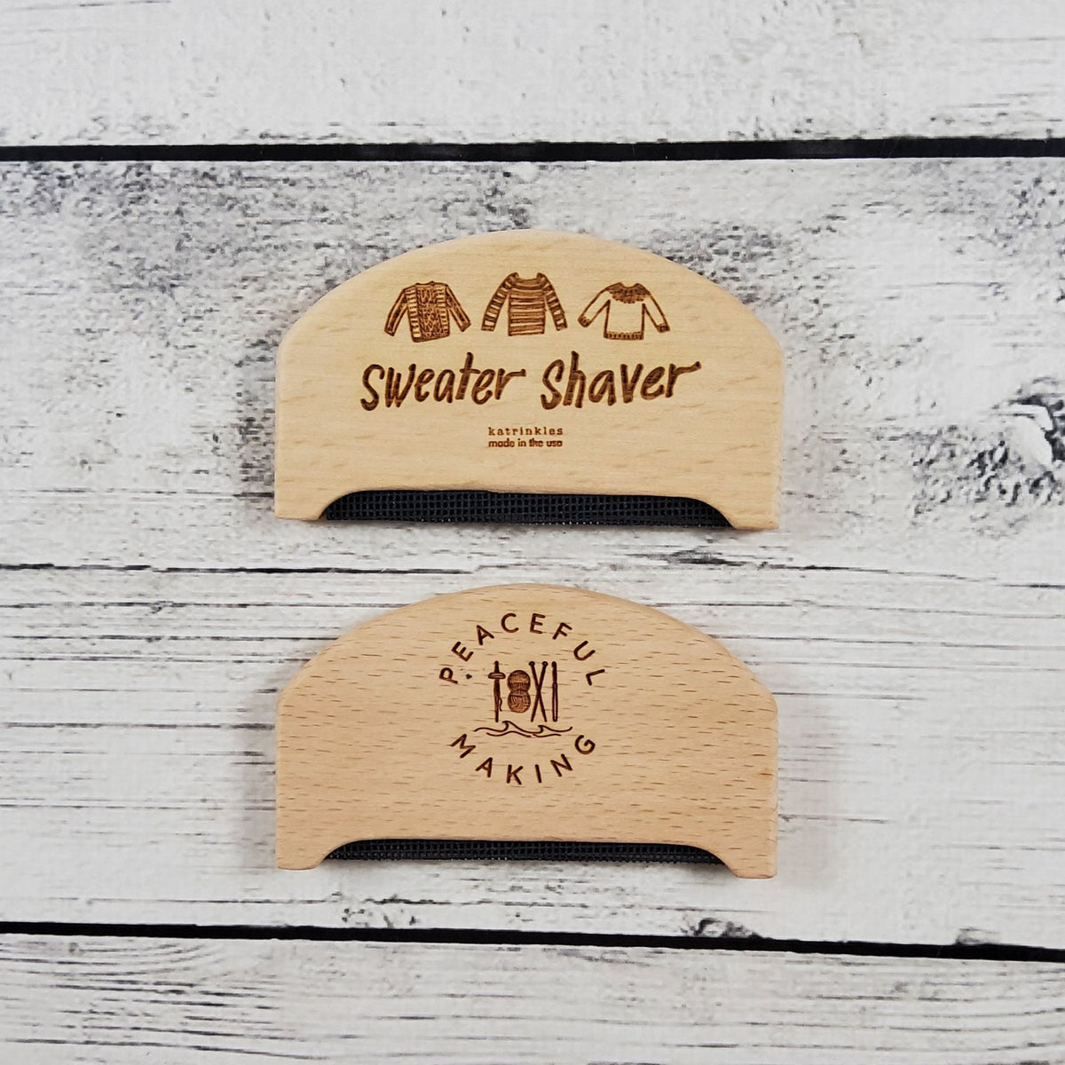 Peaceful Making Sweater Shaver by Katrinkles