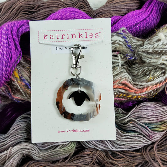 Katrinkles Sheep Stitch Marker Holder