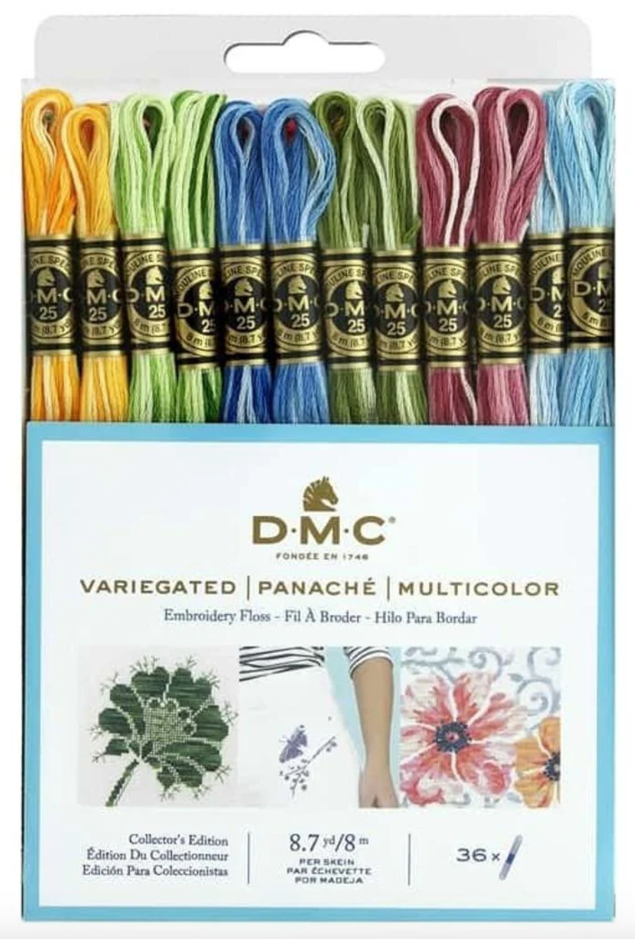 Paquete de hilos de bordar de DMC