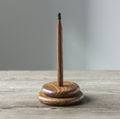 Portaestambre de madera (yarn spindle) de Knit Picks