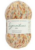 Estambre para calcetines Signature 4ply de West Yorkshire Spinners, Small Tortoise Shell