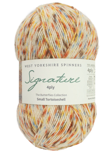 West Yorkshire Spinners Sock Yarn Signature 4ply, Small Tortoise Shell