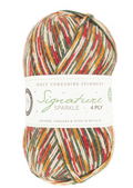 Estambre para calcetines Signature 4ply de West Yorkshire Spinners, Sparkle Yuletide