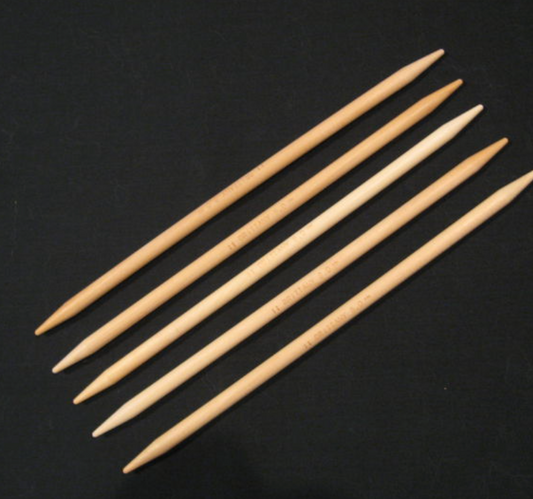 Brittany 7 1/2" Wooden Double Point