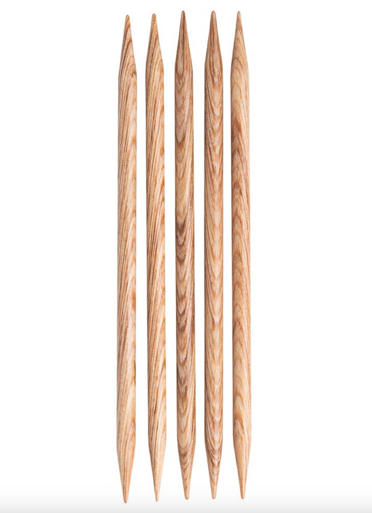 Knit Picks 6" Double Point Wood Knitting Needles
