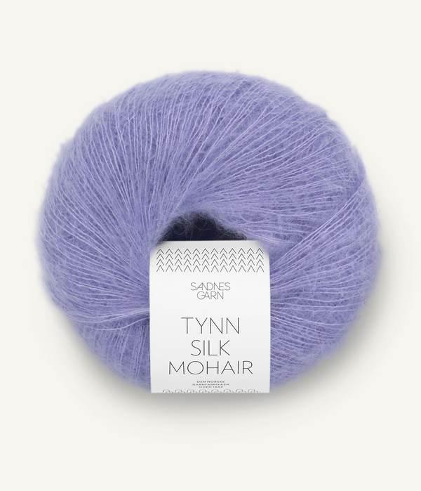 Tynn Silk Mohair, Purple
