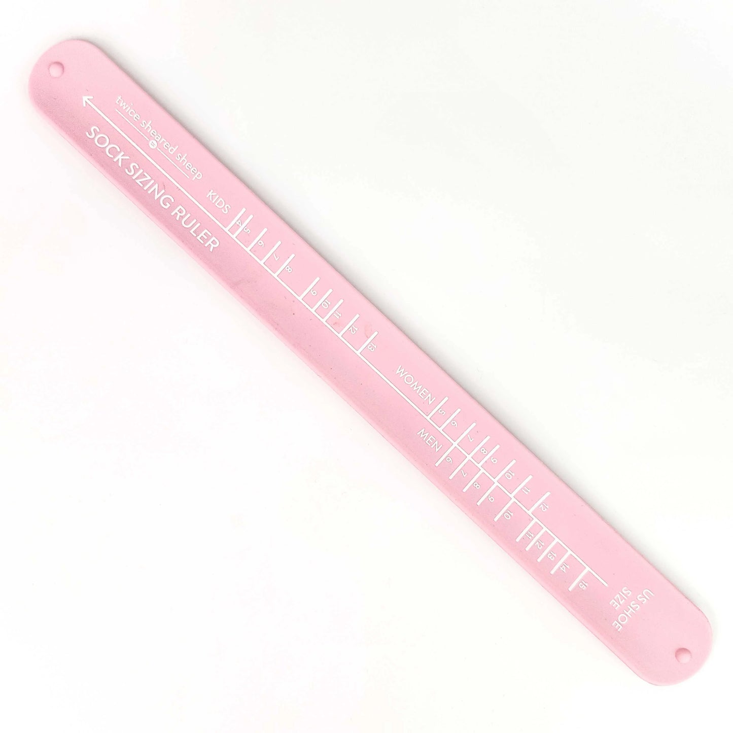 Twice Sheared Sheep - Sock Ruler