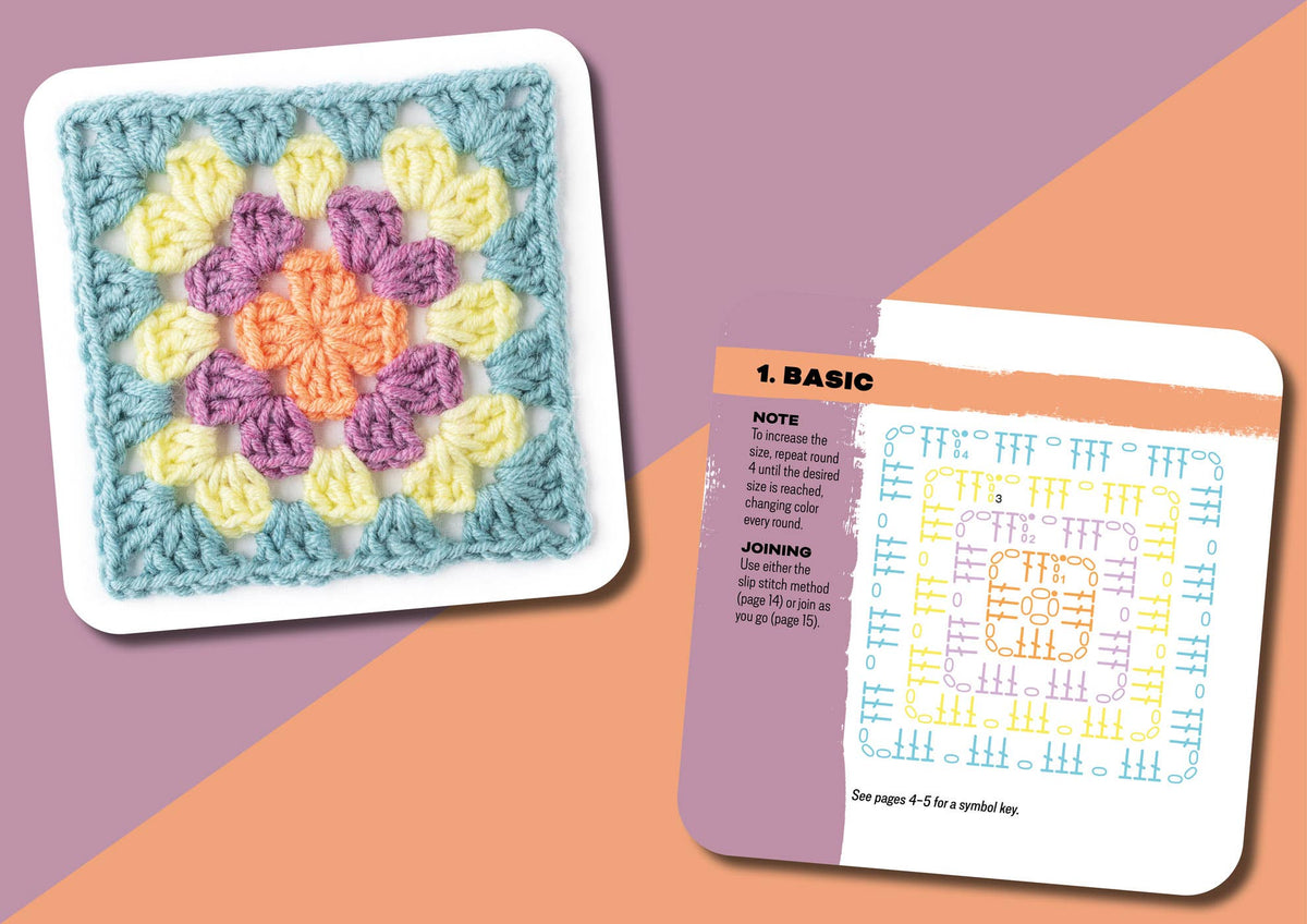 Granny Square Card Deck by Penguin Random House LLC