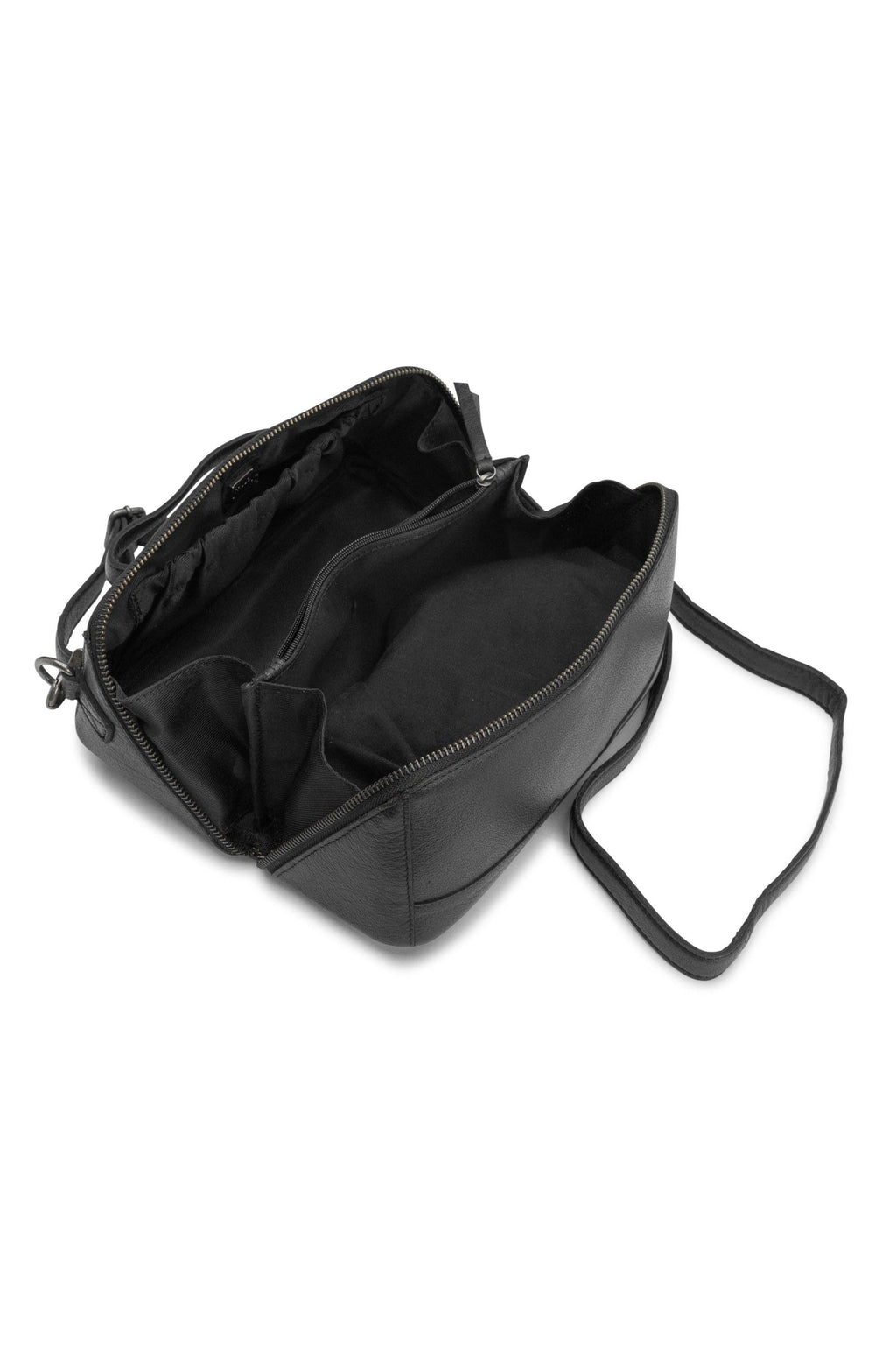 Bolsa cruzada Cleo: Whisky / Talla única de Muud