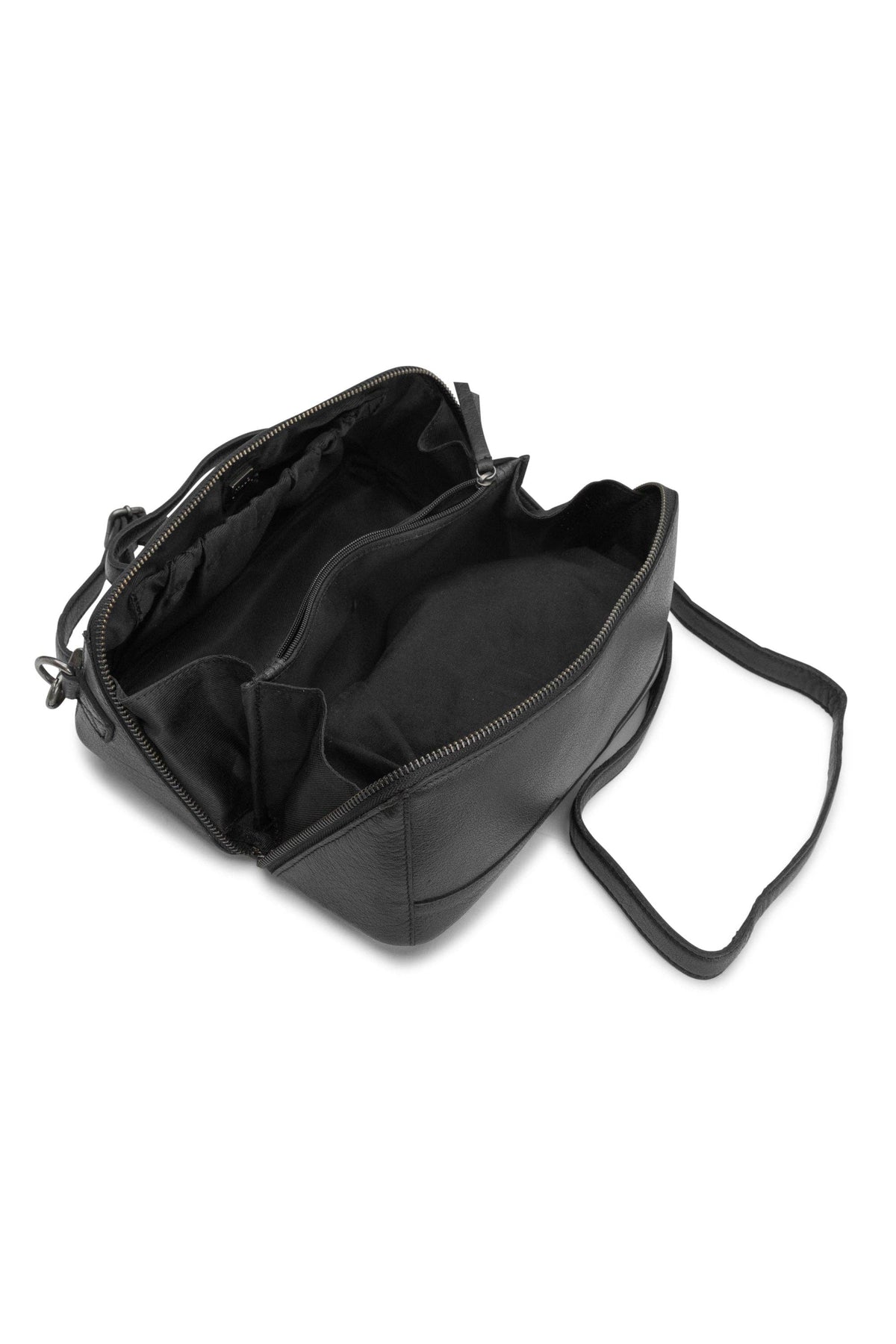 Bolsa cruzada Cleo: Whisky / Talla única de Muud
