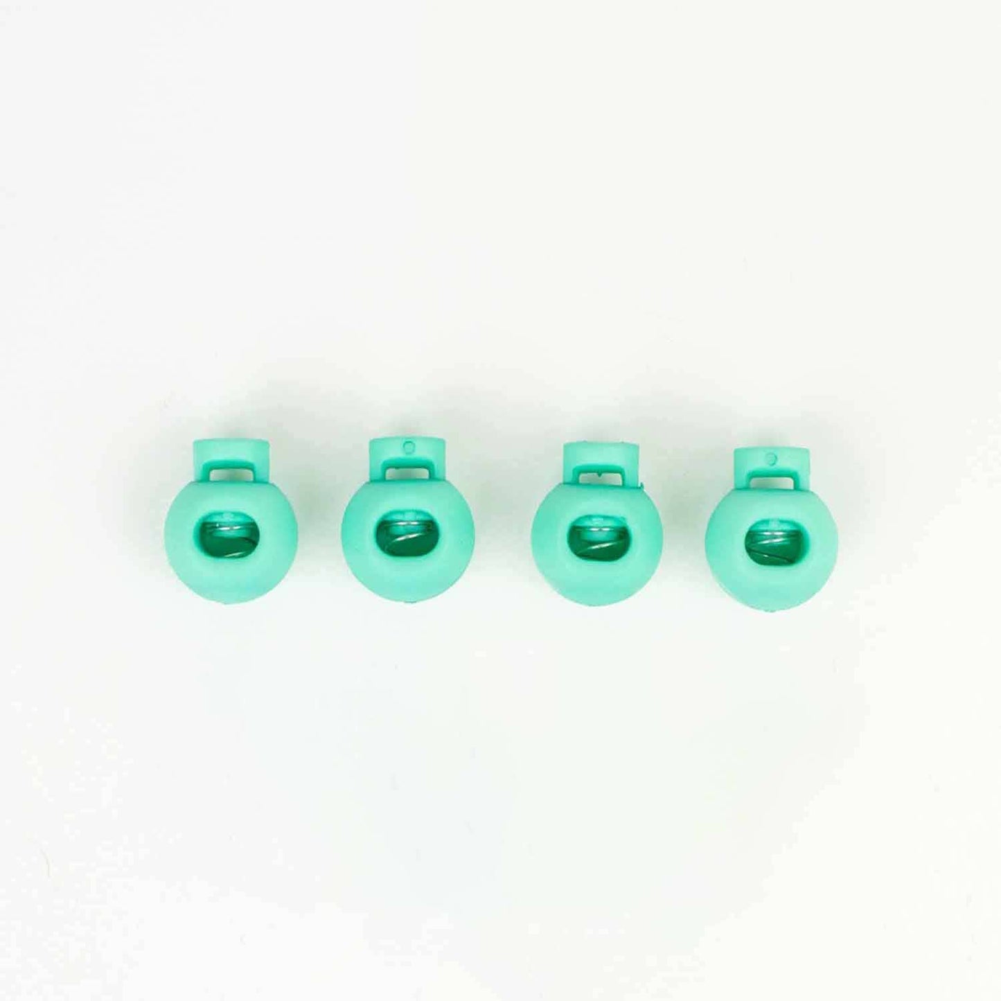 Cable Locks - Circular Needle Cord Stops - 2 pair: Bubble Gum / Medium (up to US 8)