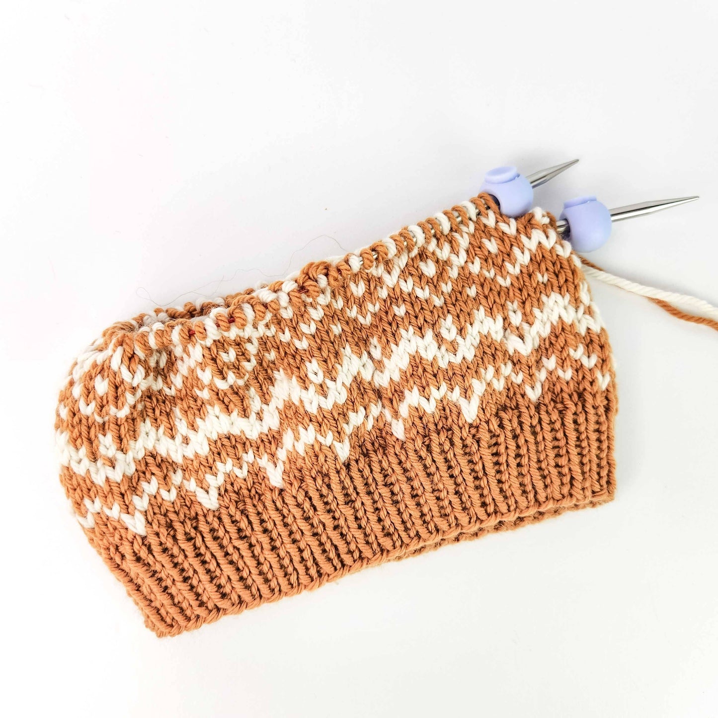 Cable Locks - Circular Needle Cord Stops - 2 pair: Bubble Gum / Medium (up to US 8)