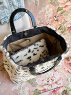 Siberia Divina; bolso de mano y bolsa pequeña para proyectos hechos en EE. UU. de Atenti