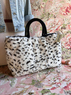 Siberia Divina; bolso de mano y bolsa pequeña para proyectos hechos en EE. UU. de Atenti