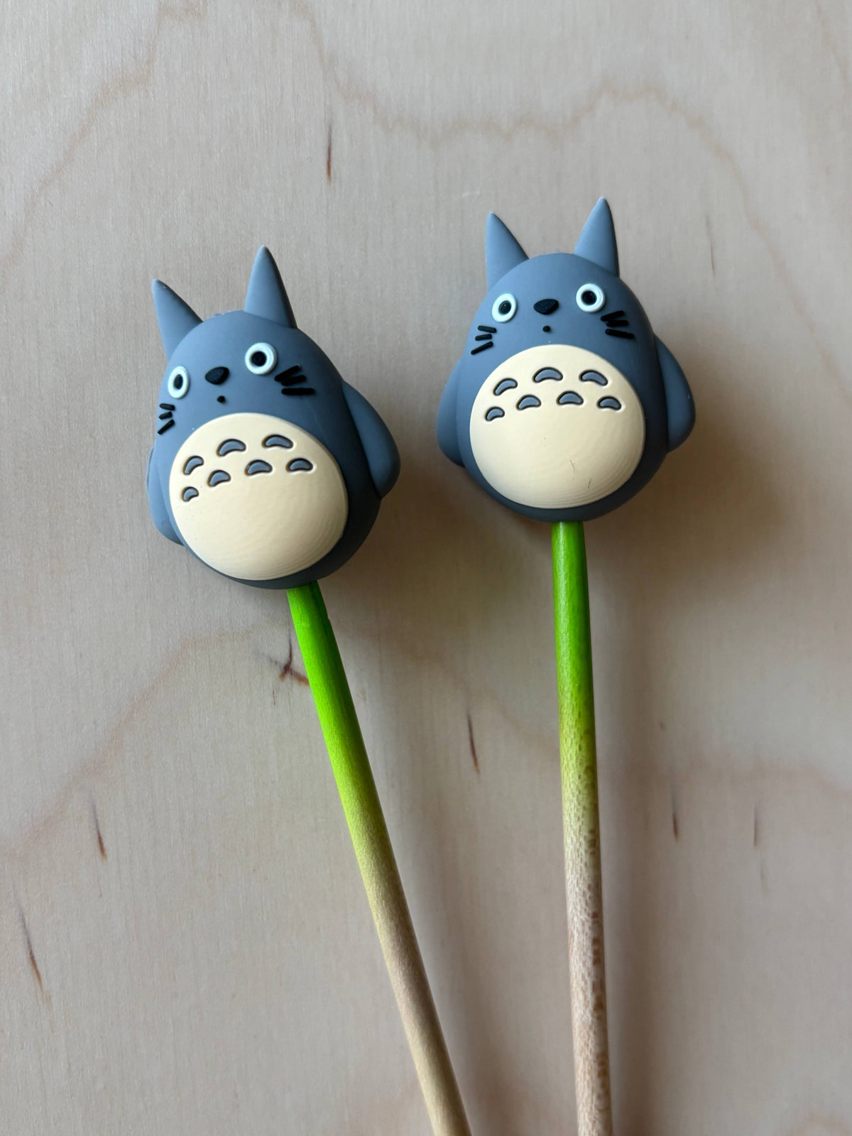 Protectores de puntas para agujas de tejer Anime Chinchilla Cat, cine, de Comma Craft Co