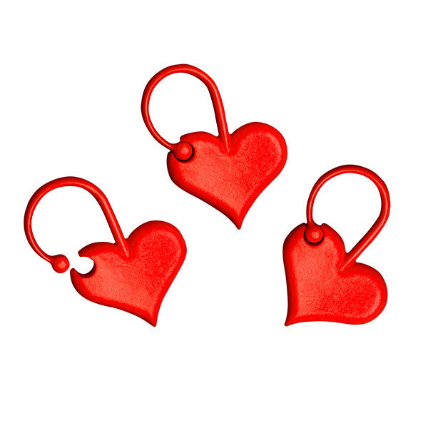 AddiLove Heart Stitch Markers