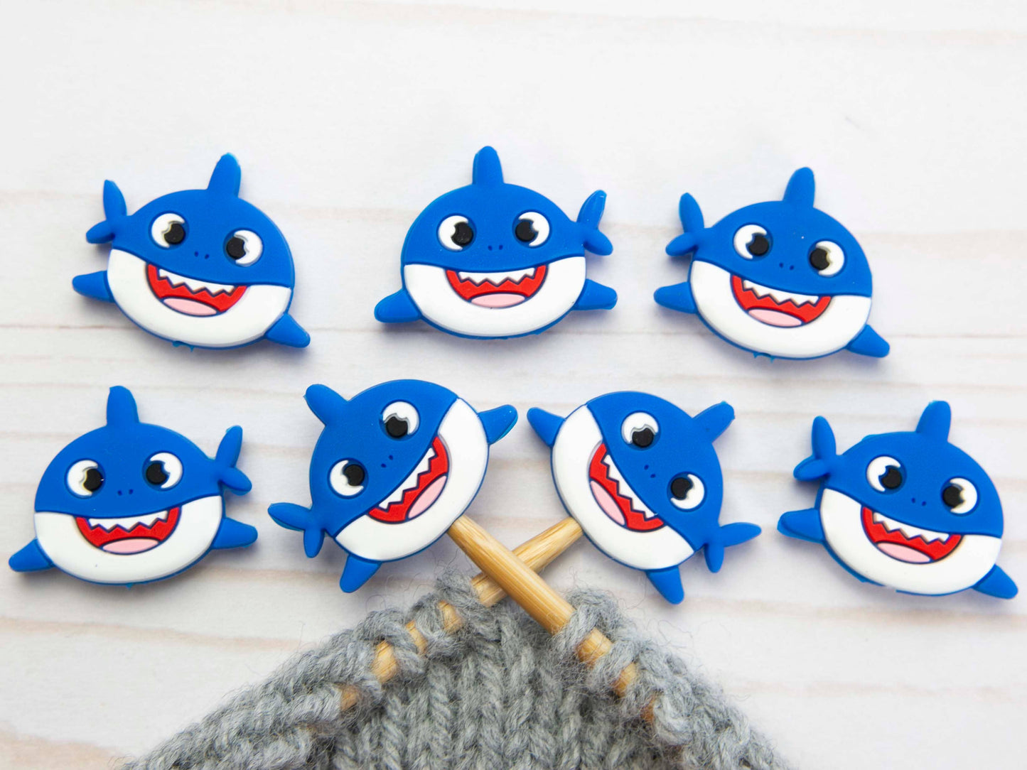 Baby Shark | Stitch Stoppers Knitting Notions