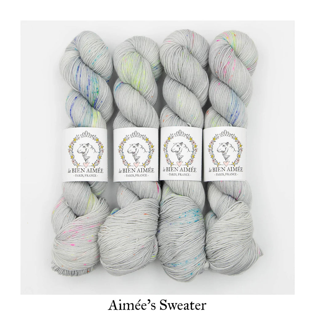La Bien Aimee - Merino Super Sock, Aimee's Sweater