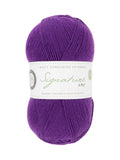 Estambre para calcetines Signature 4ply de West Yorkshire Spinners, Amethyst