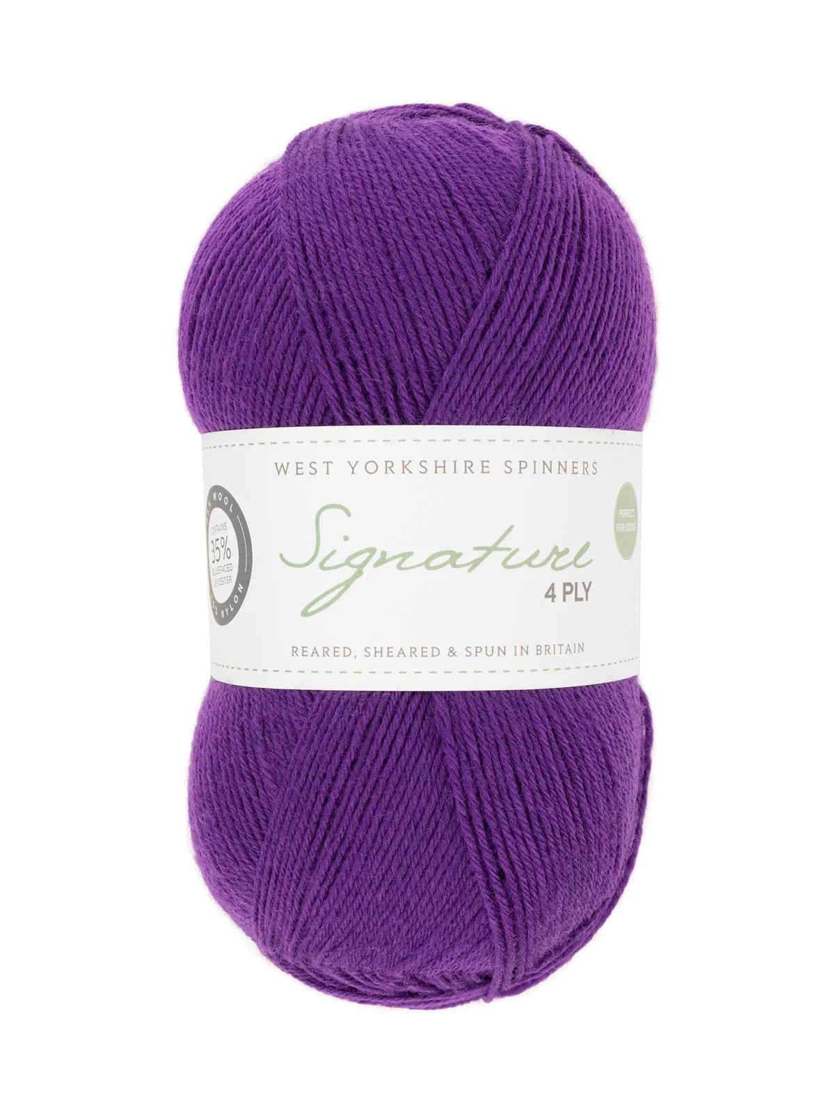 West Yorkshire Spinners Sock Yarn Signature 4ply, Amethyst