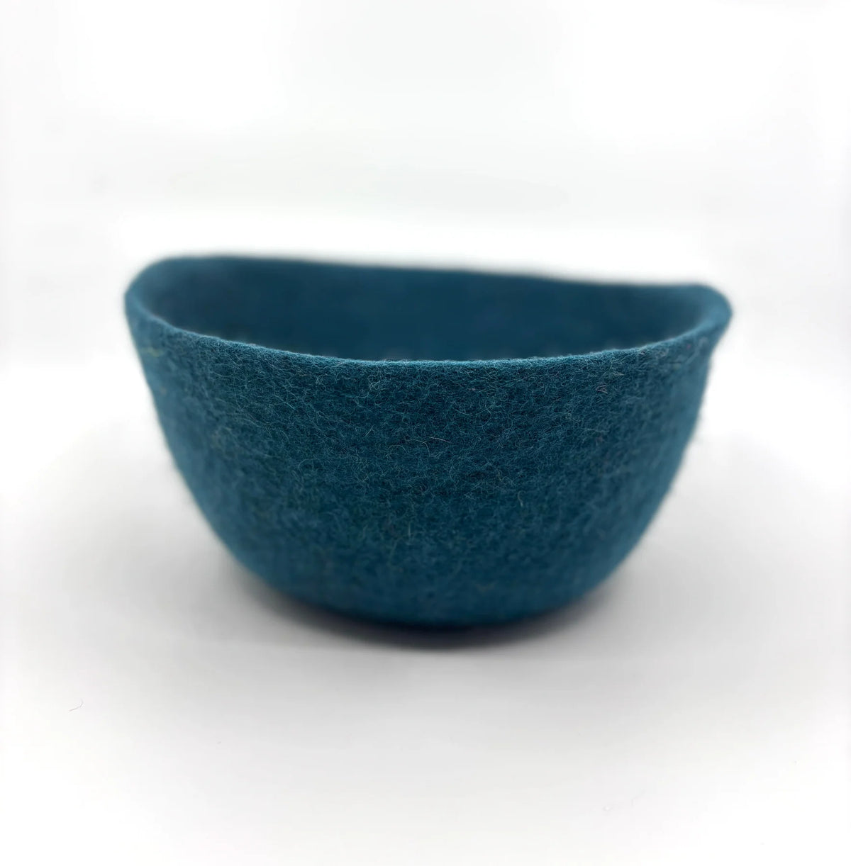 Fibres of Life - Felt Bowl, Aqua