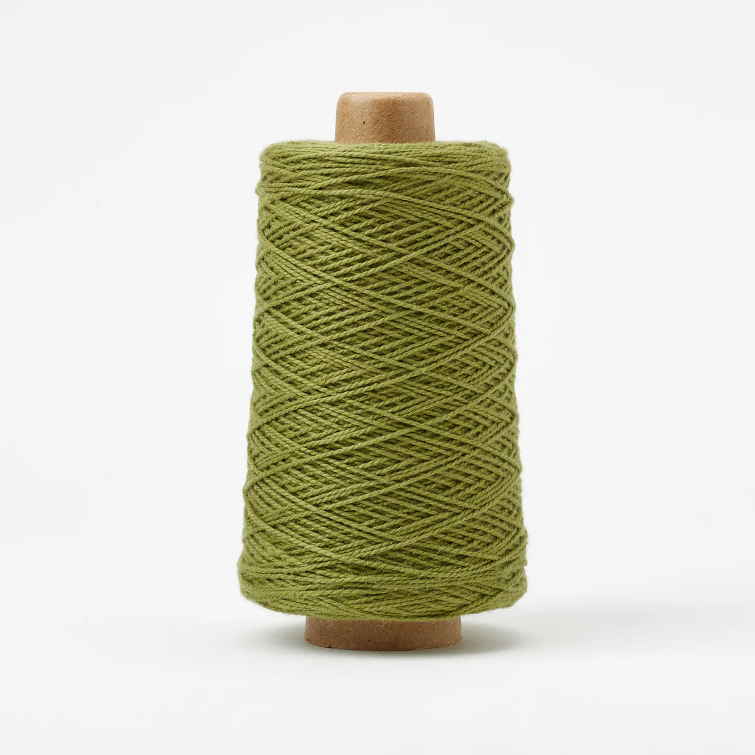 3/2 Beam Organic Cotton - Weaving Yarn, Avocado