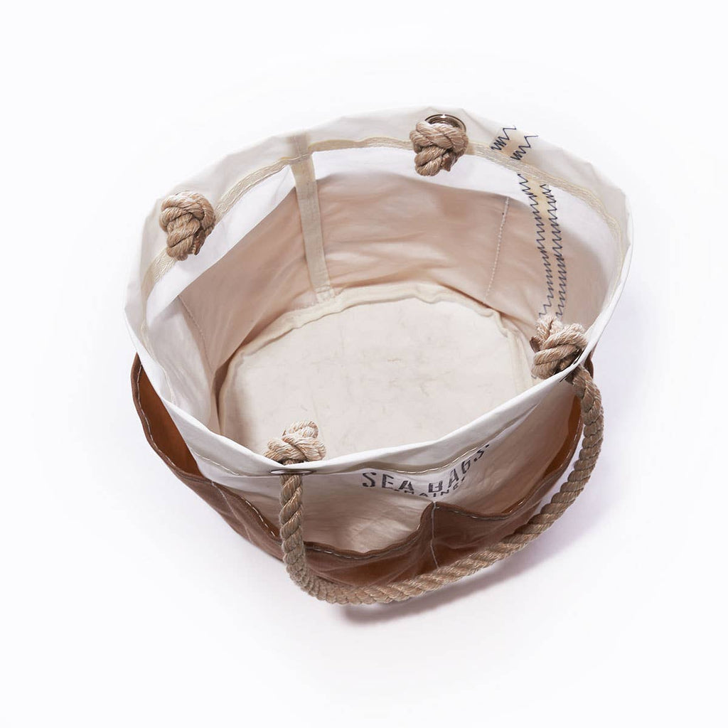 Bolsa tipo cubeta multiusos para herramientas, café claro, de Sea Bags
