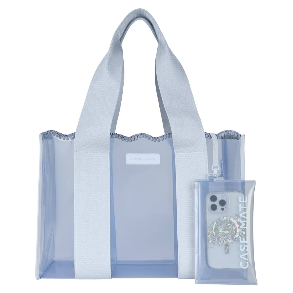 Bolsa tote Jelly Carolina Blue Crochet Wave de Case-Mate