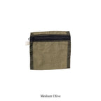 ESTUCHE LIGERO VINTAGE DE TELA DE PARACAÍDAS: Olive / Grande de Puebco