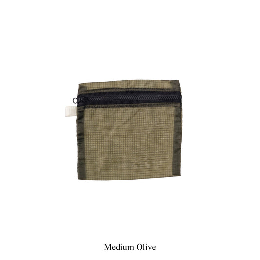 VINTAGE PARACHUTE LIGHT POUCH: Olive / Medium