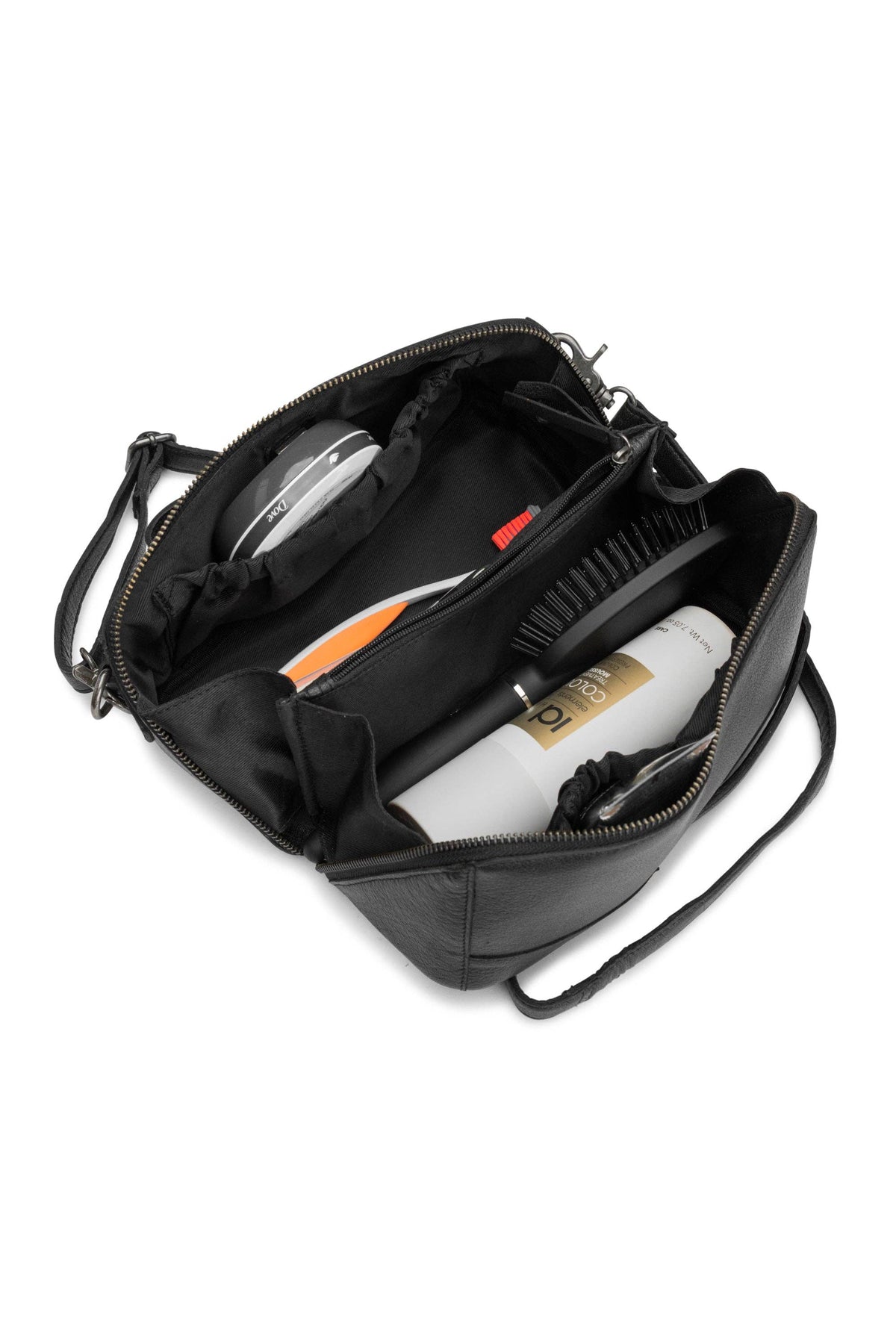 Bolsa cruzada Cleo: Whisky / Talla única de Muud