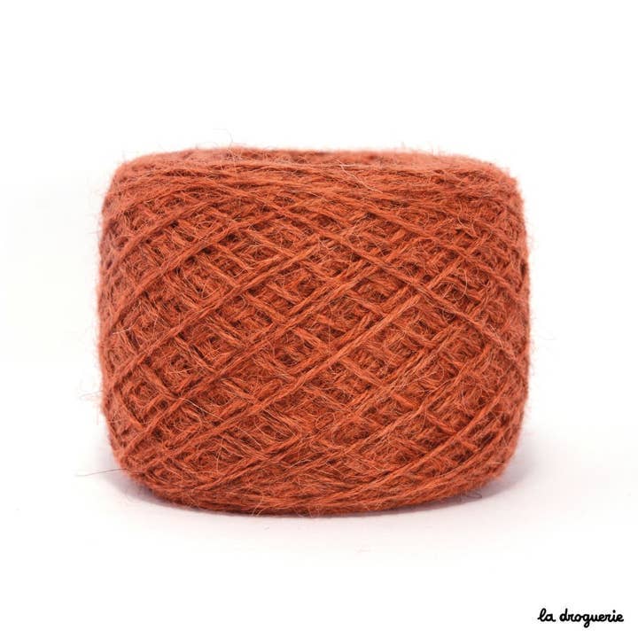 Alpaca knitting yarn: Dijon mustard
