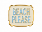Imán para agujas (needle minder) Beach Please de Emerald Coast Needlepoint
