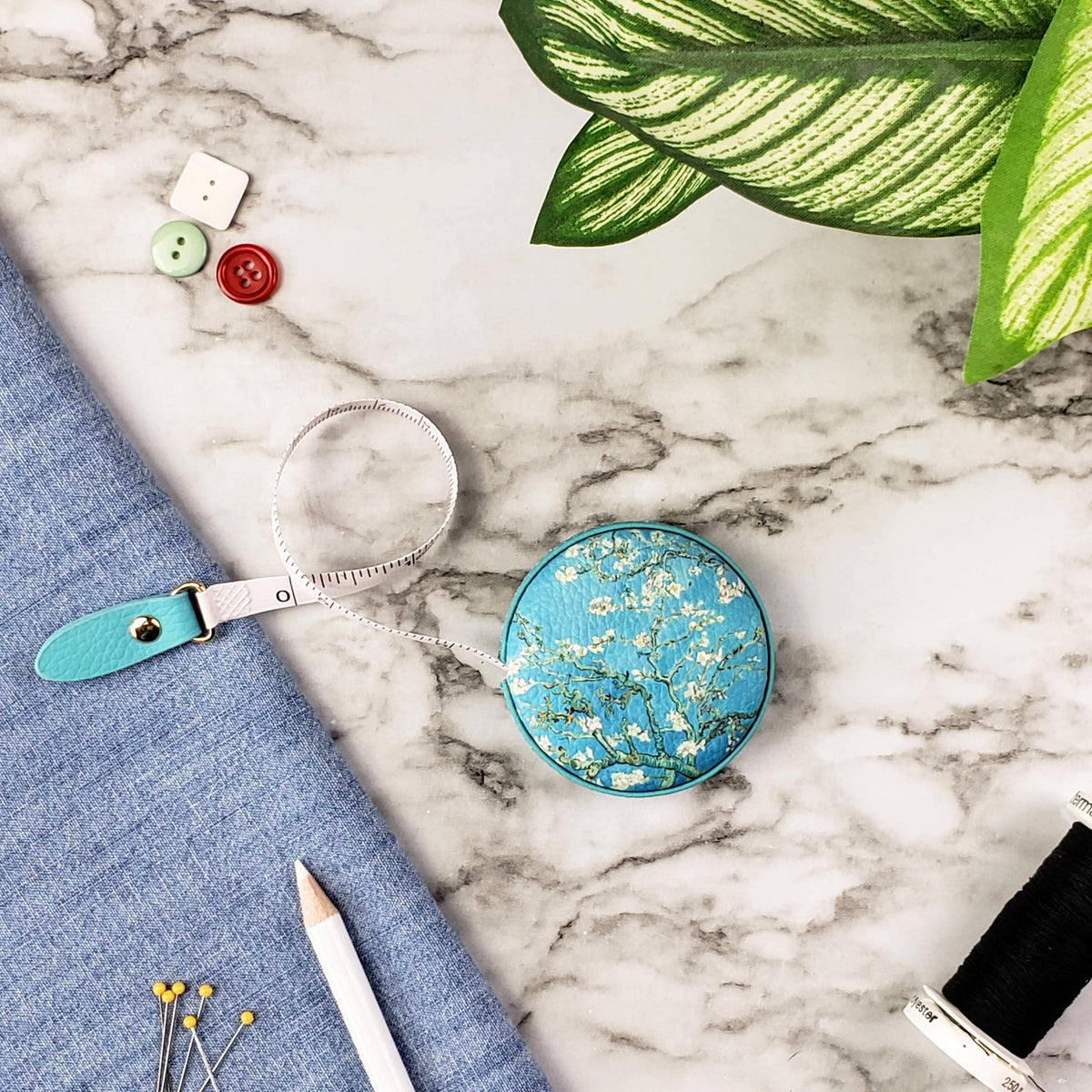 Van Gogh Almond Blossoms Measuring Tape
