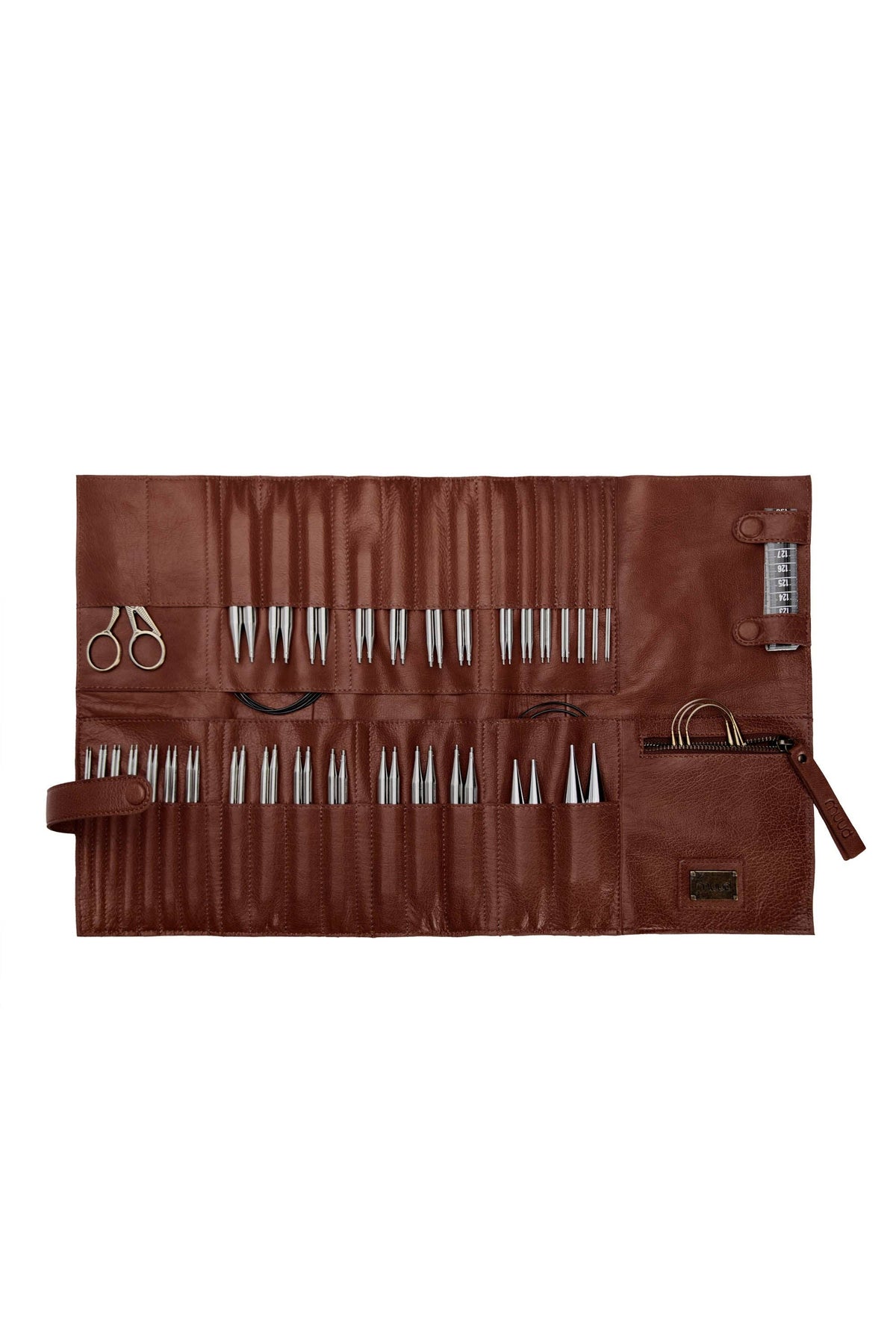 Estuche para agujas Stockholm XL: Black / Talla única de Muud