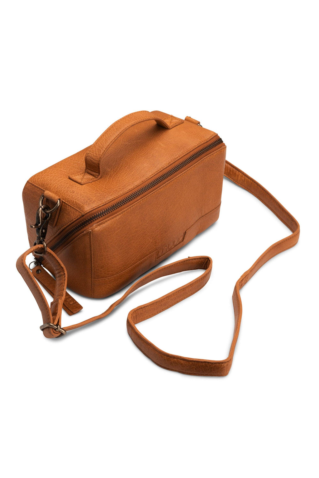 Bolsa cruzada Cleo: Whisky / Talla única de Muud