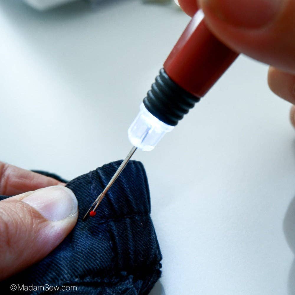 Lighted Seam Ripper - Remove Stitches Easily by Madam Sew