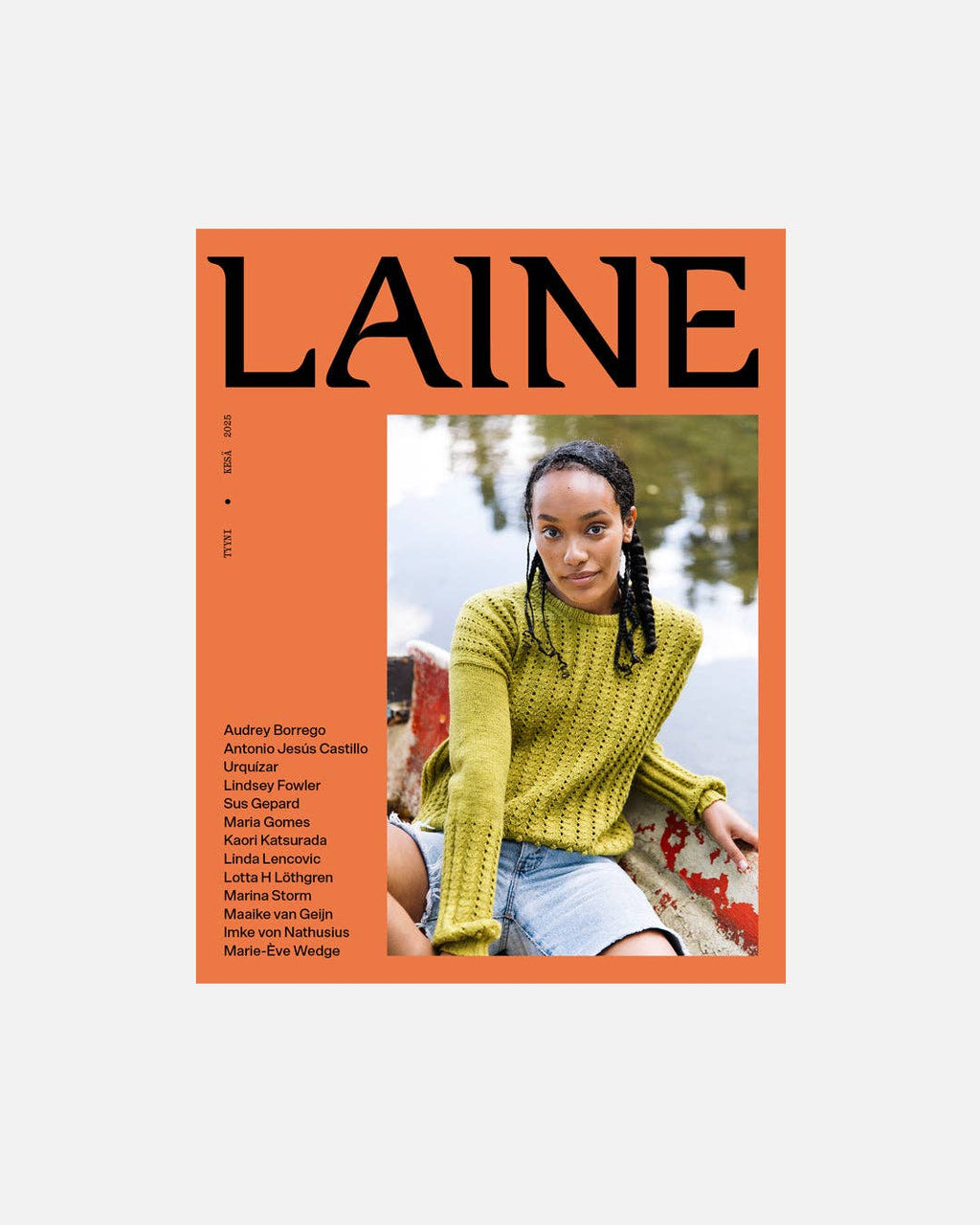 Revista Laine, número 25: inglés / revista de Laine Publishing