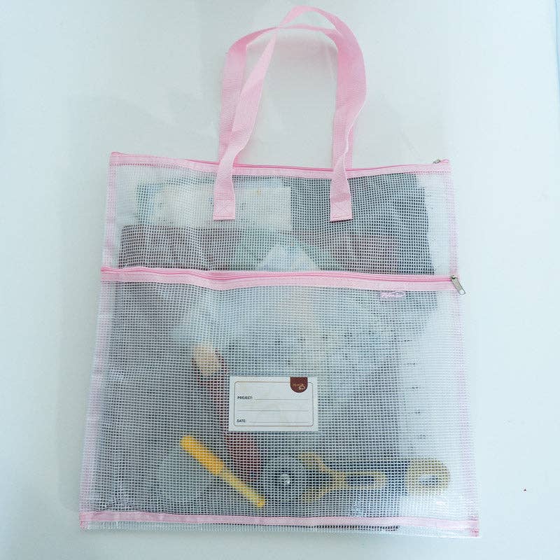 Bolsa para proyectos: guarda todo tu proyecto en un solo lugar - Light Pink de Madam Sew