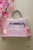 Bolsa tote con correa para el hombro: FUCHSIA de 42POPS