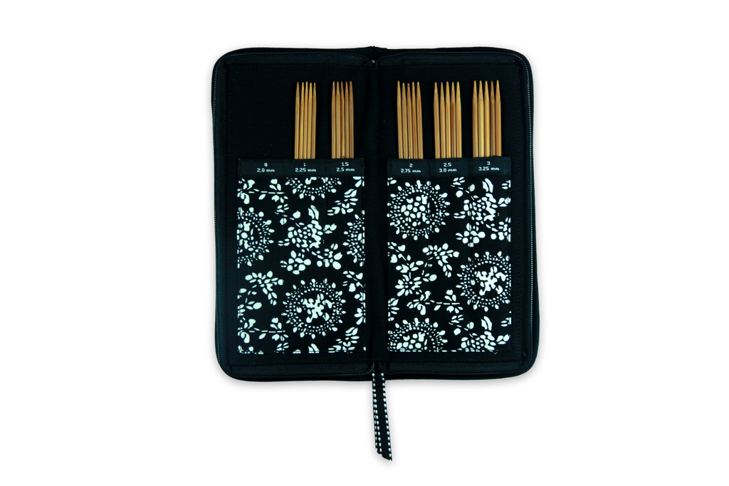 Chiaogoo  Bamboo 6" DPN Set (1-3) by ChiaoGoo
